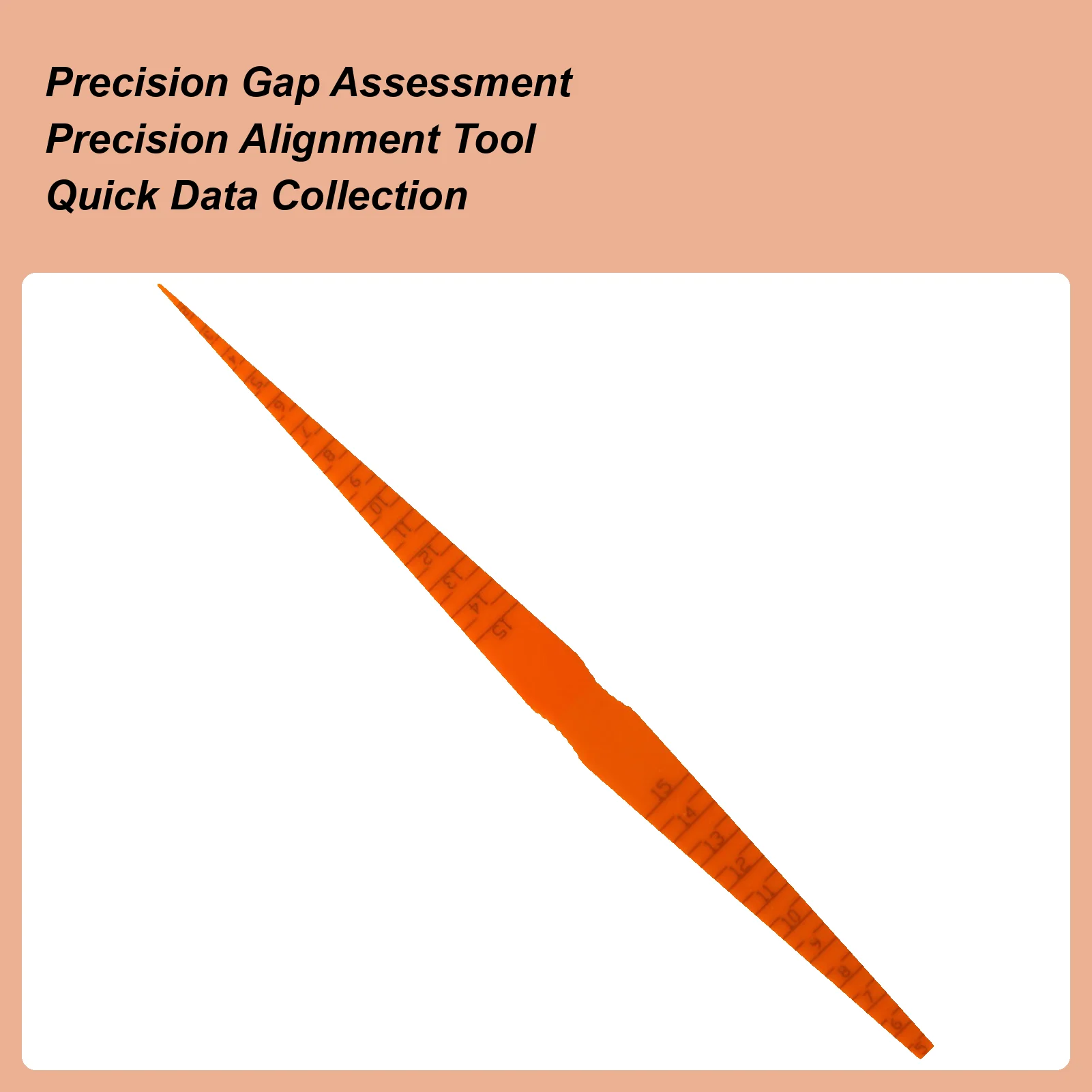 

Датчик выравнивания зазора панели, линейка для измерения позиционирования автомобиля, инструмент для измерения зазора кузова для фар багажника капота