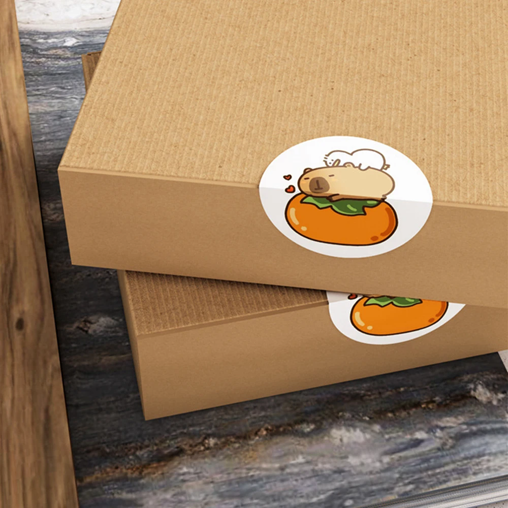 500 Stück/Rolle Niedliche Capybara-Aufkleber Wasserfest Graffiti Ästhetische Dekorative Sticker für Gepäck Laptop Tasse Telefon Tagebuch Buch Spielzeug – Detail 6
