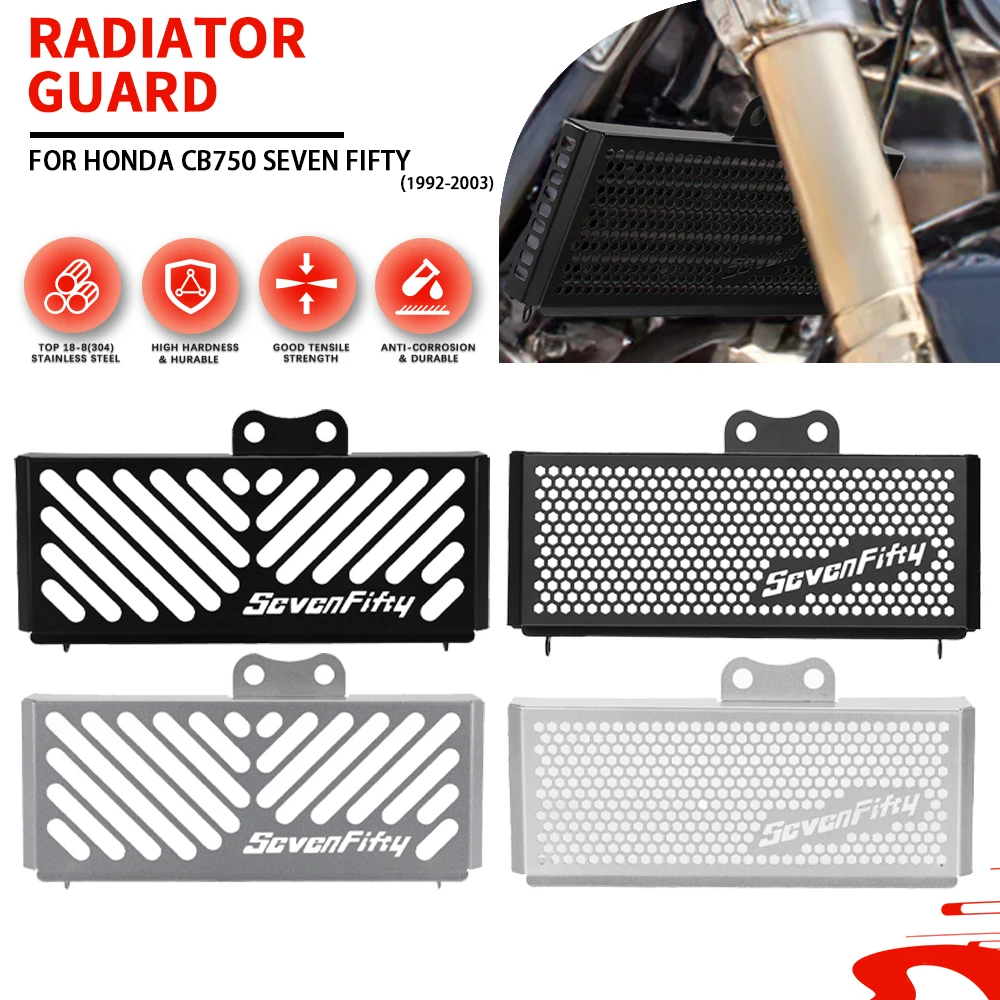 

For Honda CB750 F2 Seven Fifty 1992-2003 1998 1997 1996 1995 1994 1993 CB 750 Motorcycle Radiator Grille Guard Protection Cover