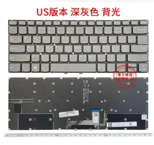 

US Backlit keyboard for Lenovo Yoga 930-13ISK YOGA 7 Pro-13IKB YOGA C930-13IKB grey colour