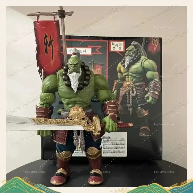 In Stock World of Warcraft Orc Statue 21cm, Shield Master Statue, World of Warcraft Guardian Series Figure Collection Gift