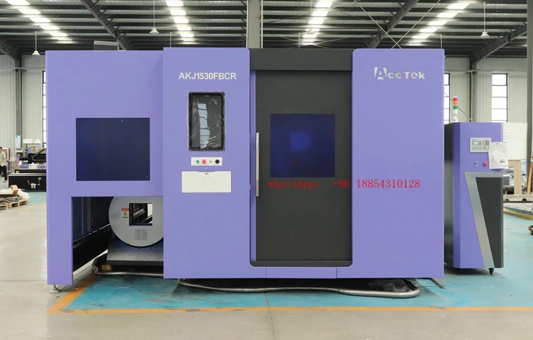 High Precision Multi Function 3015 6000w CNC Sheet and Tube Fiber Laser Cutting Machine for Metal Pipe and Plate