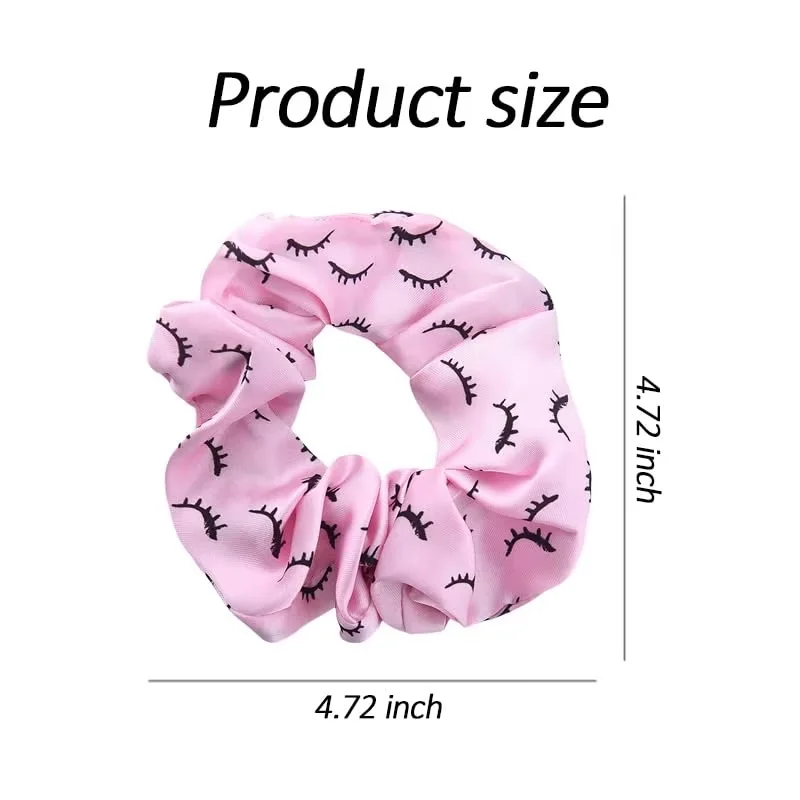 SENSE LASHES Satin Lash Scrunchies Hair Tie Rope Hair Band Ponytail Holder Women Hair Accessories