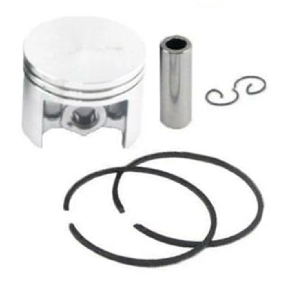Practical High Quality Piston Rings For Meteor Wrist Pin Circlips Garden Power Tool Piston 52mm Accessories Chainsaw