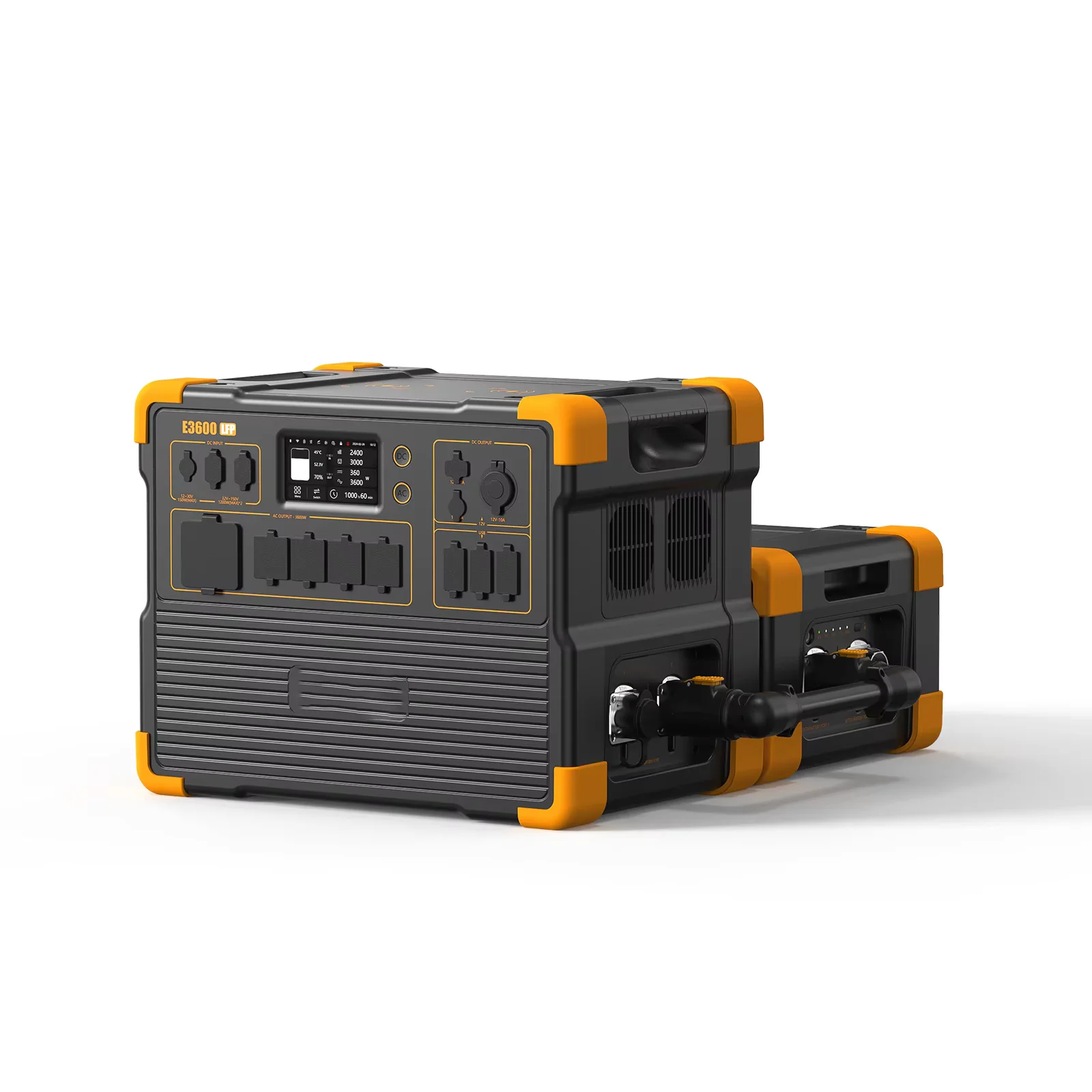 3600W 3072Wh Portable Power Station  Lithium Battery Solar Outdoor Solar Power Station APP Control