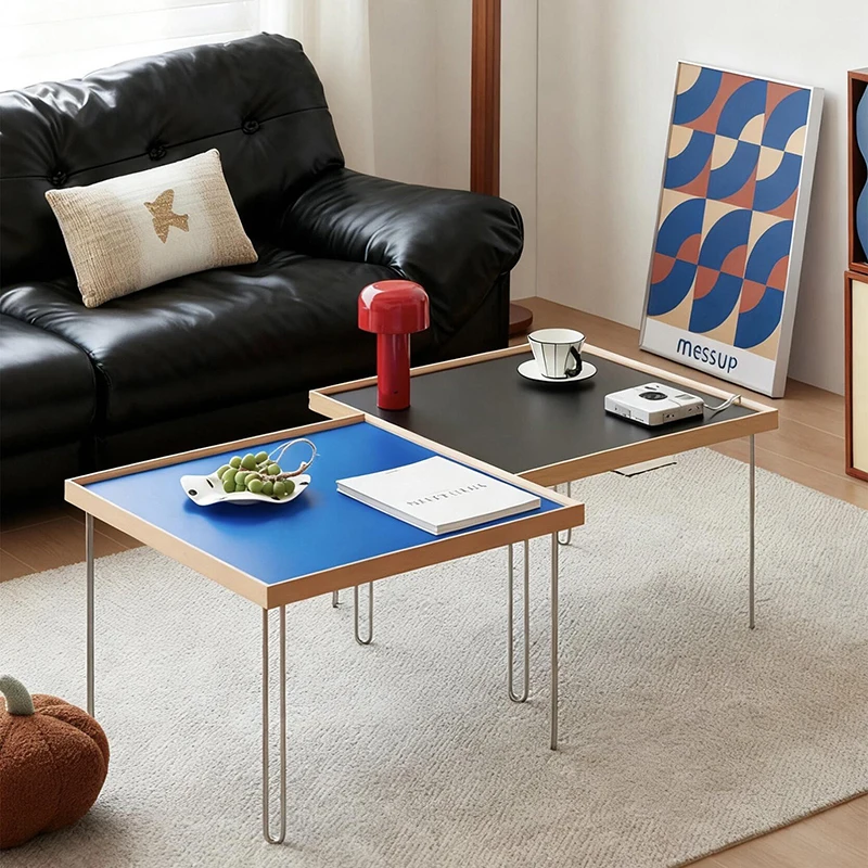 

Small Unique Side Table Aesthetic Elegant Coffee Tables Space Saving Creative Living Room Furniture Mesa De Centro Sala