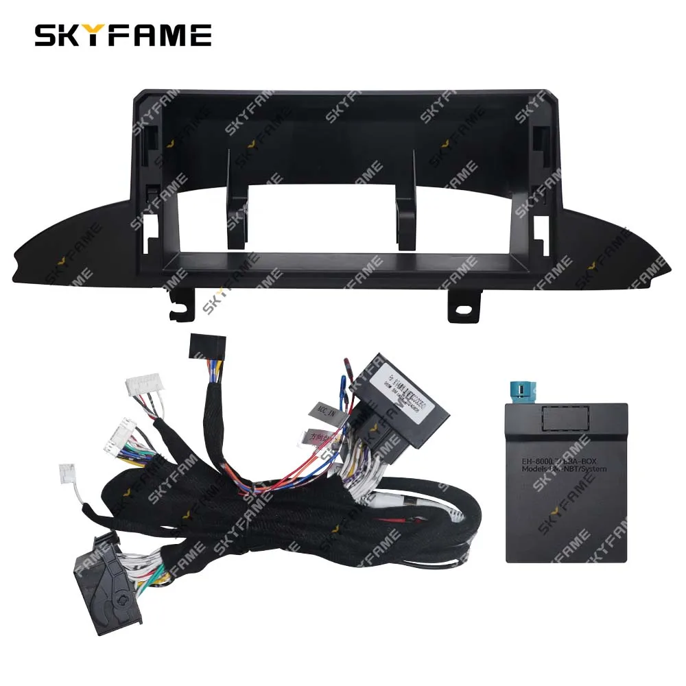 SKYFAME 9/12.3 Inch Car Frame Fascia Adapter Canbus Box Android Radio Dash Fitting Panel Kit For BMW 3 Series F30 F31 F34 F35