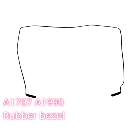 Nouveau A1707 A1990 écran LCD cadre central en caoutchouc anneau de lunette pour Macbook Pro 15 ''2016 2017 2018 2019 année
