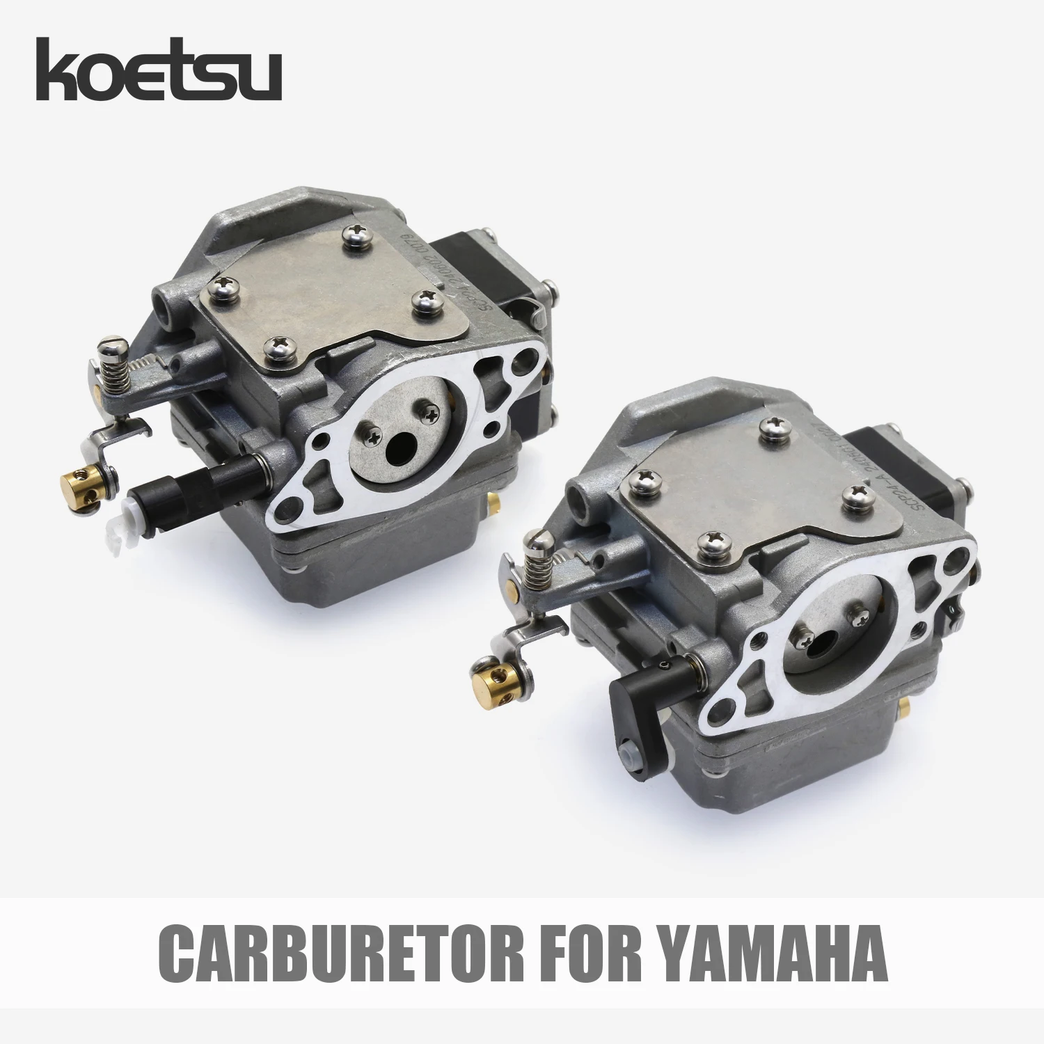 

Карбюратор подвесного мотора KOETSU для двухтактного подвесного мотора Yamaha, рыбацкой лодки, детали подвесного мотора с пропеллером