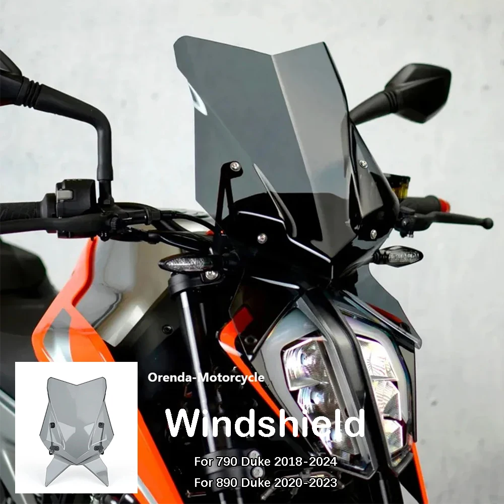 per-ktm-790-duke-790duke-18-24-890-duke-890duke20-23-parabrezza-vento-schermo-parabrezza-protezione-deflettore-guard-nuova-moto