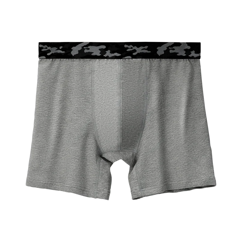 

Large Size Men's Underwear Anti-Chafing Cotton Boxer Briefs Sports Big Guy Shorts Breathable Running Youth Underpants