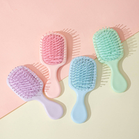 Macaron Color Air Cushion Comb Anti Static Airbag Comb Portable Mini Hair Brush Massage Styling Tool Home Travel Kids Women Gift