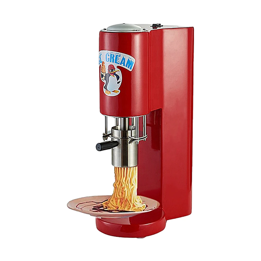 Mold Pasta Gelato Ice Cream Noodle Shape Making Machine 30L/H Hourly Production Ice Cream Noodle Machine