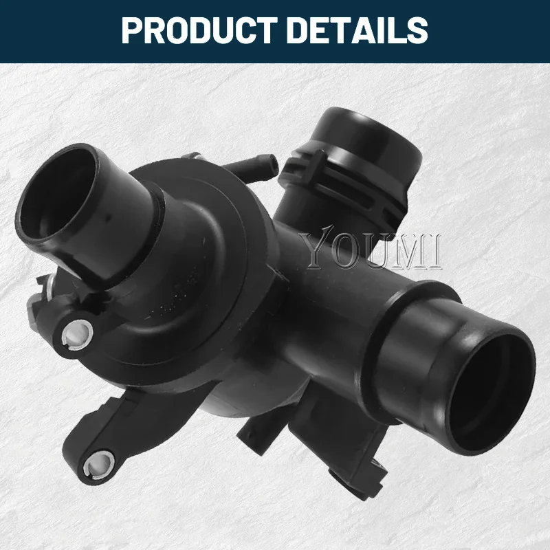 6512000915 Engine Coolant Thermostat For Mercedes Benz C/S-Class W222 W205 A205 C205 S205 X253 C253 C200d C220 C250 C300 OM651