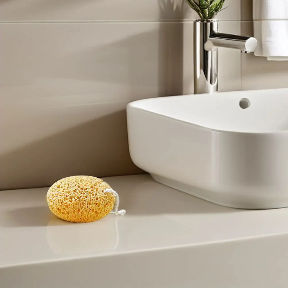 

4Pcs Honeycomb Bath Sponge Soft Polyurethane Shower Scrubber Exfoliating Body Wash Sponges for Women Men Teens