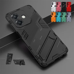 For OPPO A40m Case Cover For OPPO A40m Capas Armor Stander Shockproof Phone Bumper Kickstand Back Holder Cover OPPO A40m Fundas