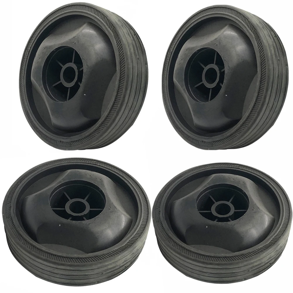 For Smooth Movement Air Compressor Wheel Replacement Air Compressor Wheels Air Compressor 05419 Large Hole Design