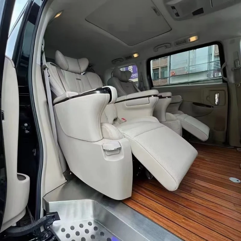 Customized China Luxury Bus Seat Trade Car Seat Covers Full Set Luxury Leather Electric Leg Support Suv Luxury Car Seat