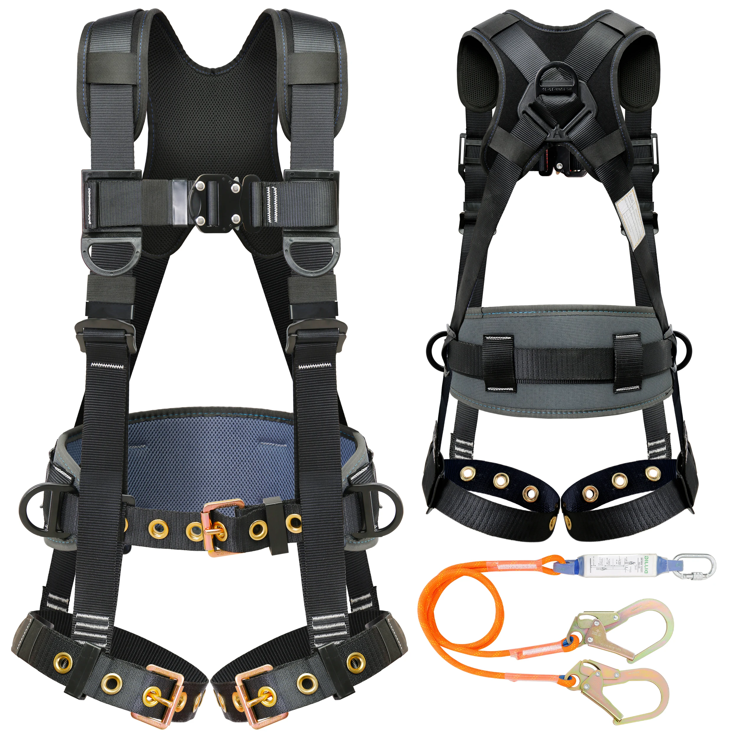High-quality Lanyards Are Suitable For High-inclination, Construction, Vertical Climbing, And Full-body Seat Belts