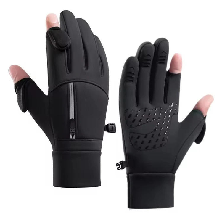 Winter-Touchscreen-Handschuhe zum Wandern und Camping, winddicht, warm, rutschfeste Silikonhandschuhe für Männer und Frauen – Detail 9