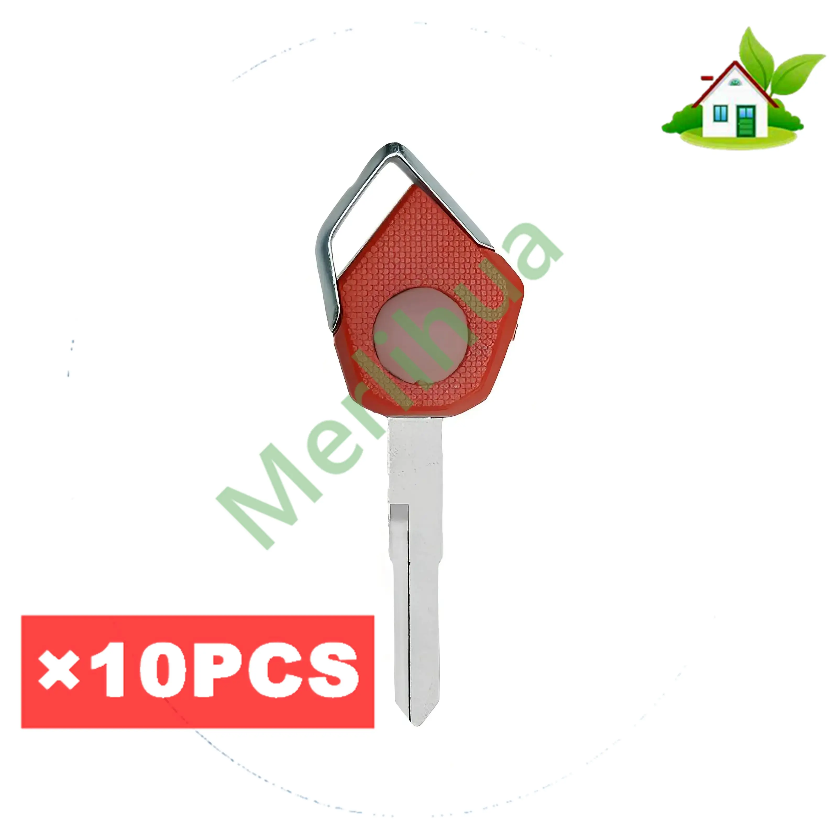 motorcycle key, suitable for: Kawasaki H2 H2R Z800 Z900 Z1000 ZX6R ZX10R motorcycle key embryo(Can install chips)