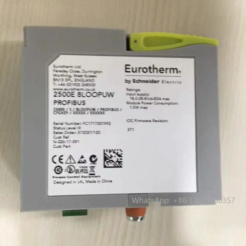 Eurotherm PAC 2500 2500E-S-8LOOPUW-PROFIBUS-CFGKEY Module