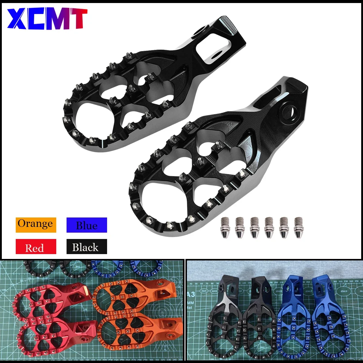 

Motorcycle 57mm Forged Foot Pegs Footrest For KTM EXC 300 EXC EXCF XCW 125 250 300 350 400 450 500 2024 SX SXF XC XCF 2023-2024