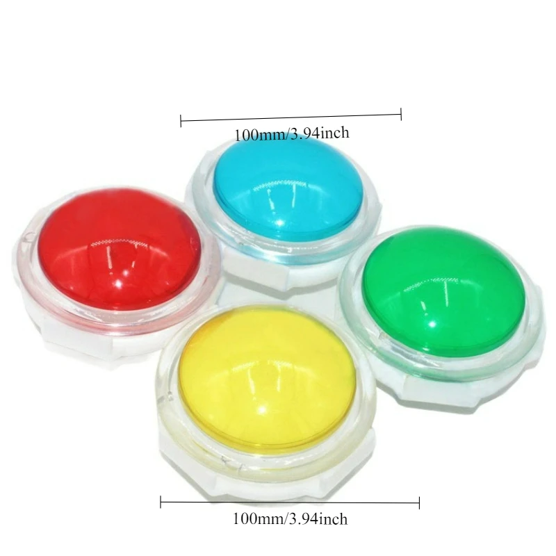 

Прочный круглый кнопочный переключатель 100 мм (10 см) с самовозвратом для аркадных игровых автоматов и монетоприемных игр