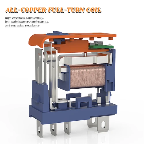 Imagen 2 del producto LANBOO J13A 12A/8A Micro voltaje enchufable relé intermedio Universal 5 pines/8 pines 12VDC/24VDC/220VAC relé y Base vendidos por separado