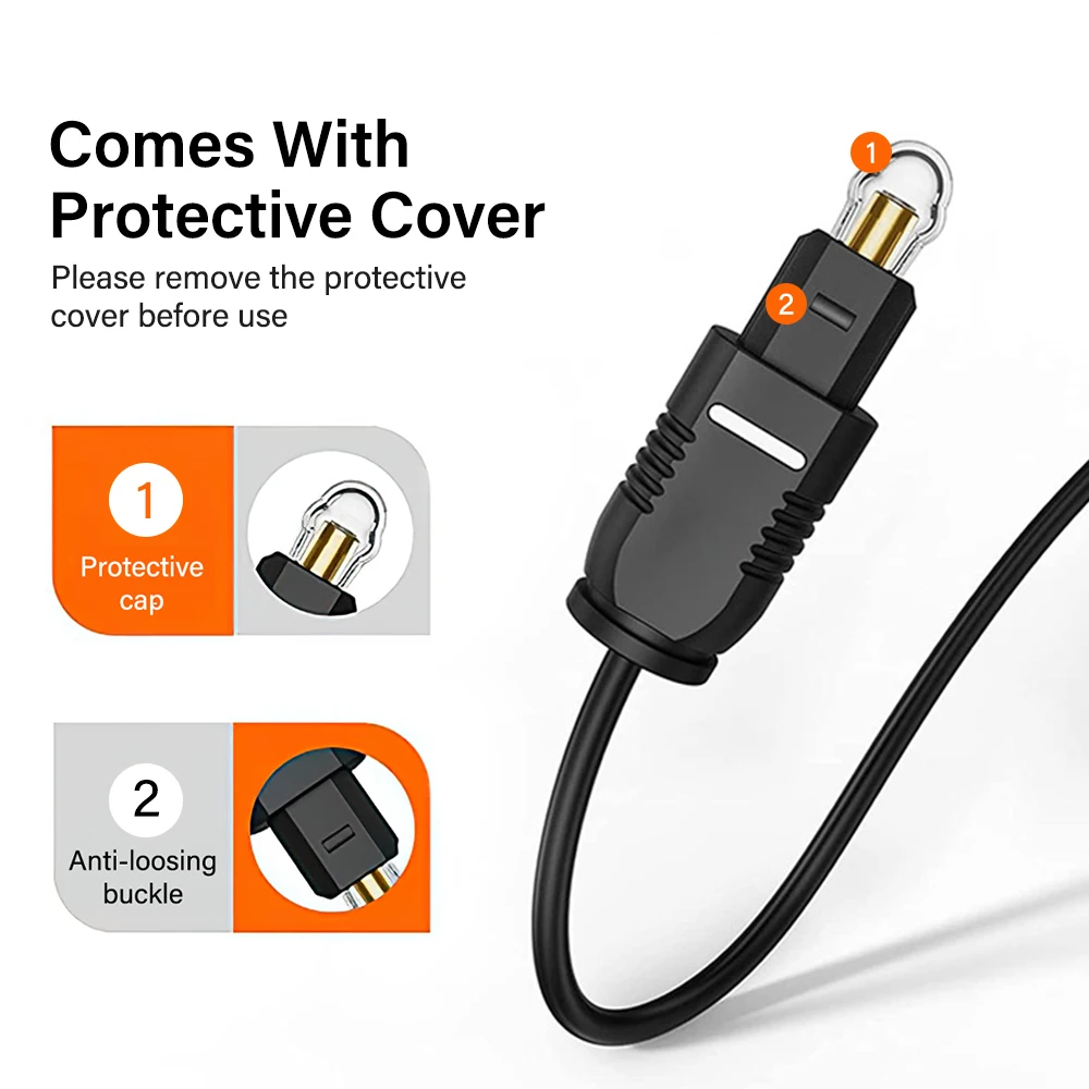 HIFI 5.1 كابل الصوت البصري الرقمي Toslink SPDIF كابل محوري لمكبرات الصوت بلو راي Xbox 360 PS4 كابل الألياف مكبرات الصوت 1 متر 30 متر