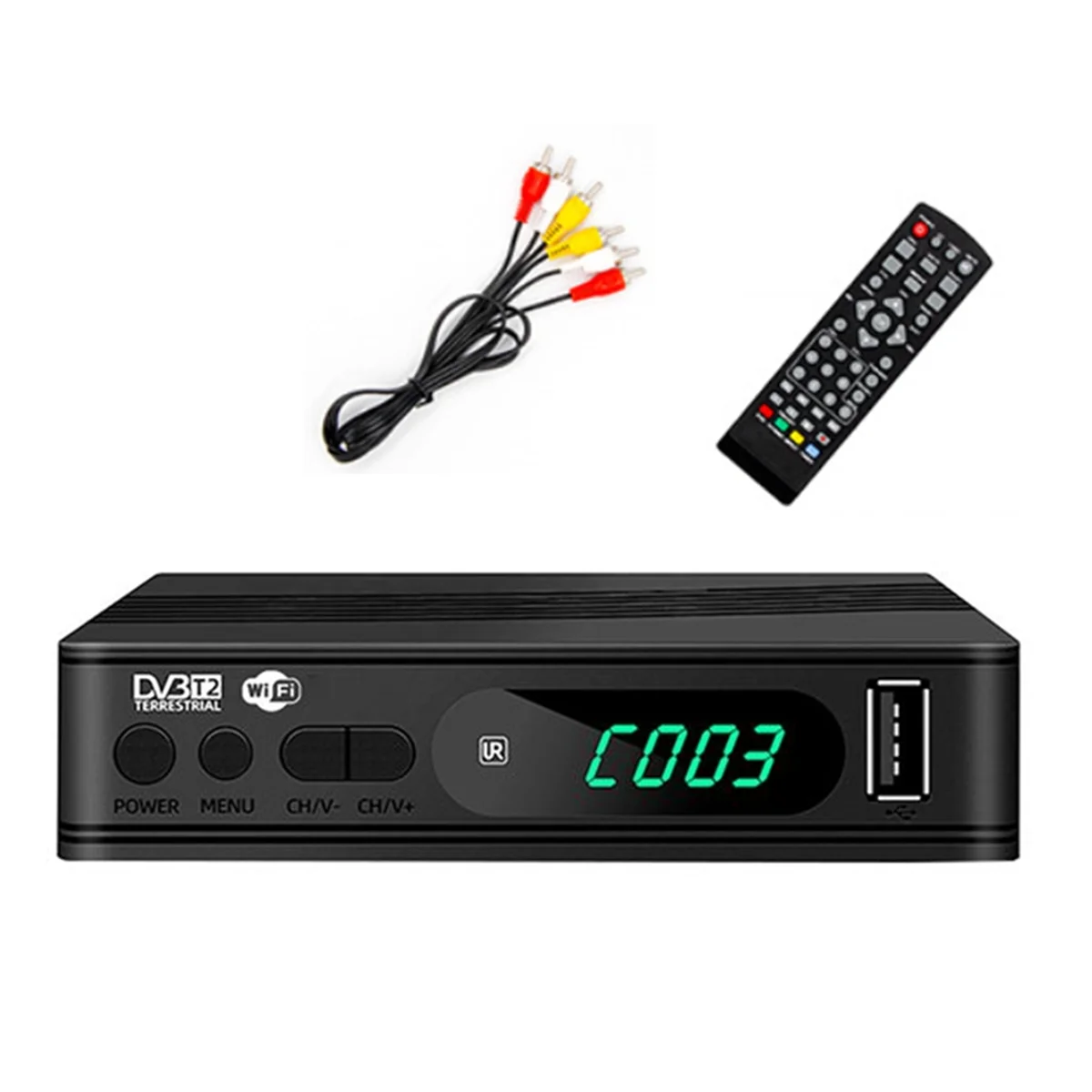 DVB-T2 Tv Tuner Ter… - image