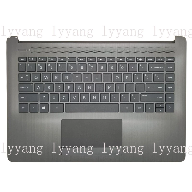 f  New For HP 14-CK 14-CM 240 245 G7 Palmrest Keyboard Cover w/Touchpad L23239-001