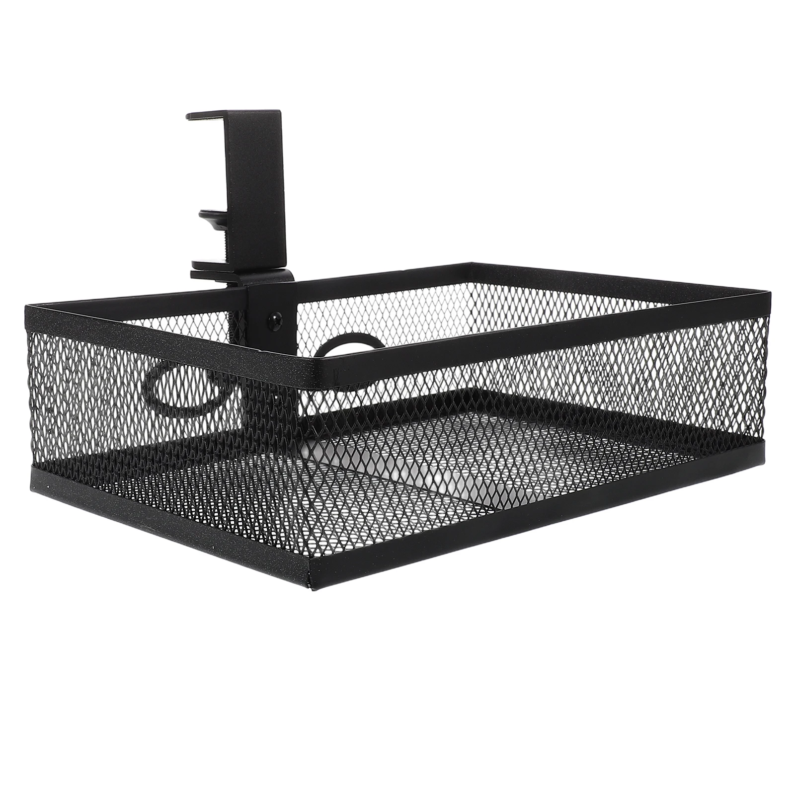 

Multifunctional Under Desk Storage Caddie 360° Rotatable Hidden Drawer Organizer Tray Large Capacity Pen Pencil Holder