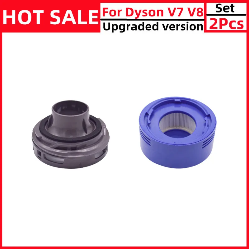 For Dyson V7 V8 Vacuum Cleaner Accessories Sweeper Household Motor Rear Covers Tools Parts Motor Rear Cover Rear Filter Kit