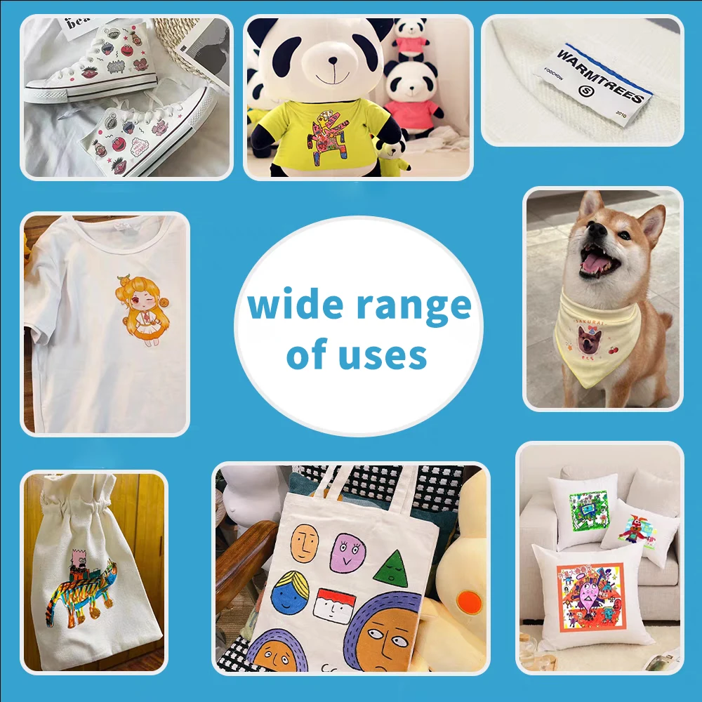 10sheets A4 Laser Heat Transfer Printing Paper Dark or Light Colours For DIY T-Shirt Light Dark Black Fabric Transfer Paper