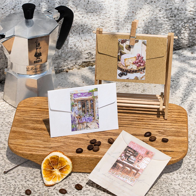 100pcs Coffee Shop Series Coffee Theme Header Sticker Book Handbook Collage Material DIY Calendar Greeting Card Photo Frame