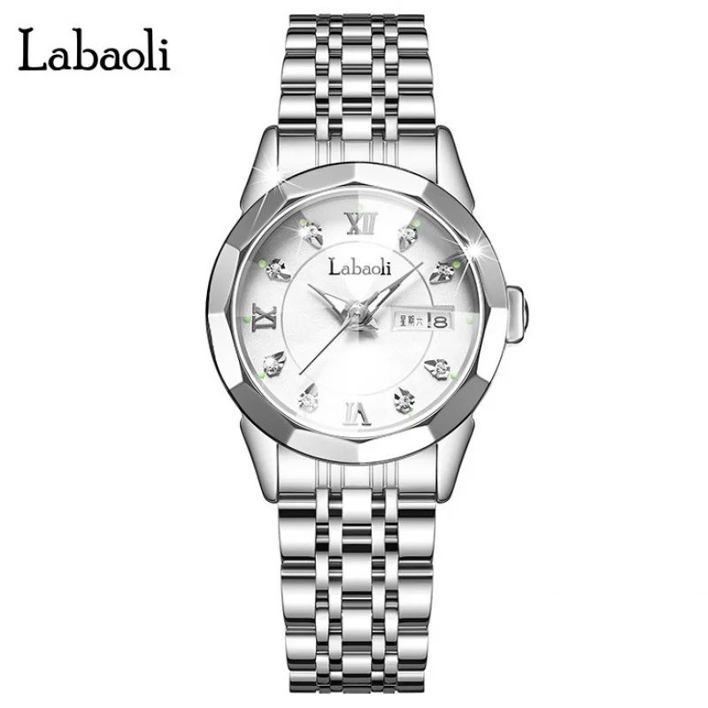 Laboli Watch Retro coppia orologio al quarzo orologio doppio calendario orologio moda consegna in fabbrica