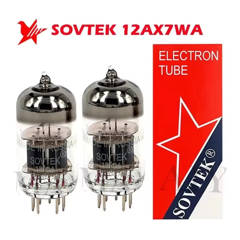 SOVTEK 12AX7WA 12AX7 Vacuum Tube Hifi Audio valve Replace 6N6 7025 6N4 ECC83 12AX7 Electron Tube Amplifier Kit DIY Matched