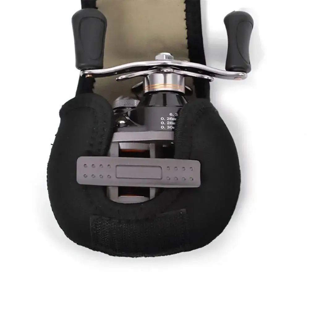 Thickened Waterdrop Wheel Storage Bag Multi Functional Wear Resistant Fishing Wheel Bag Soft Waterproof