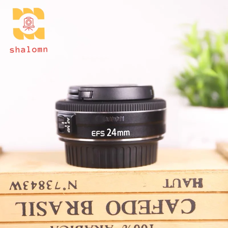 Новый оригинальный объектив EF-S 24 мм F2.8 STM для Canon EOS 500D 550D 600D 650D EFS24mmf2.8 STM широкоугольный Prime объектив с большим центром