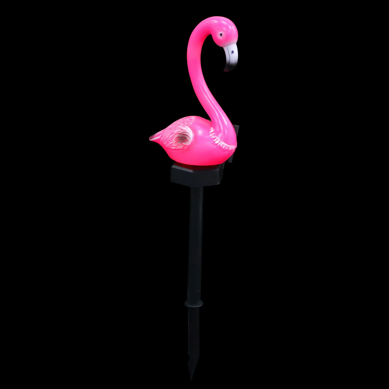 

2Pcs Flamingo Solar L Lamp Resin Plastic Garden Garden Solar Light Yard Lawn L Night Gifts