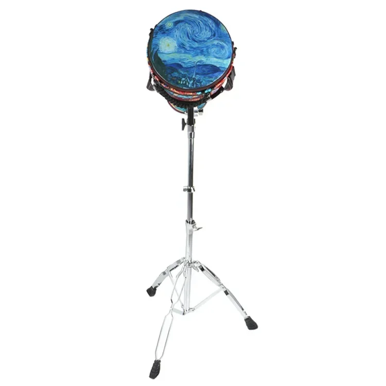 Wholesale metal African Drum Stand Hand drum rack Suitable for multi size African drums