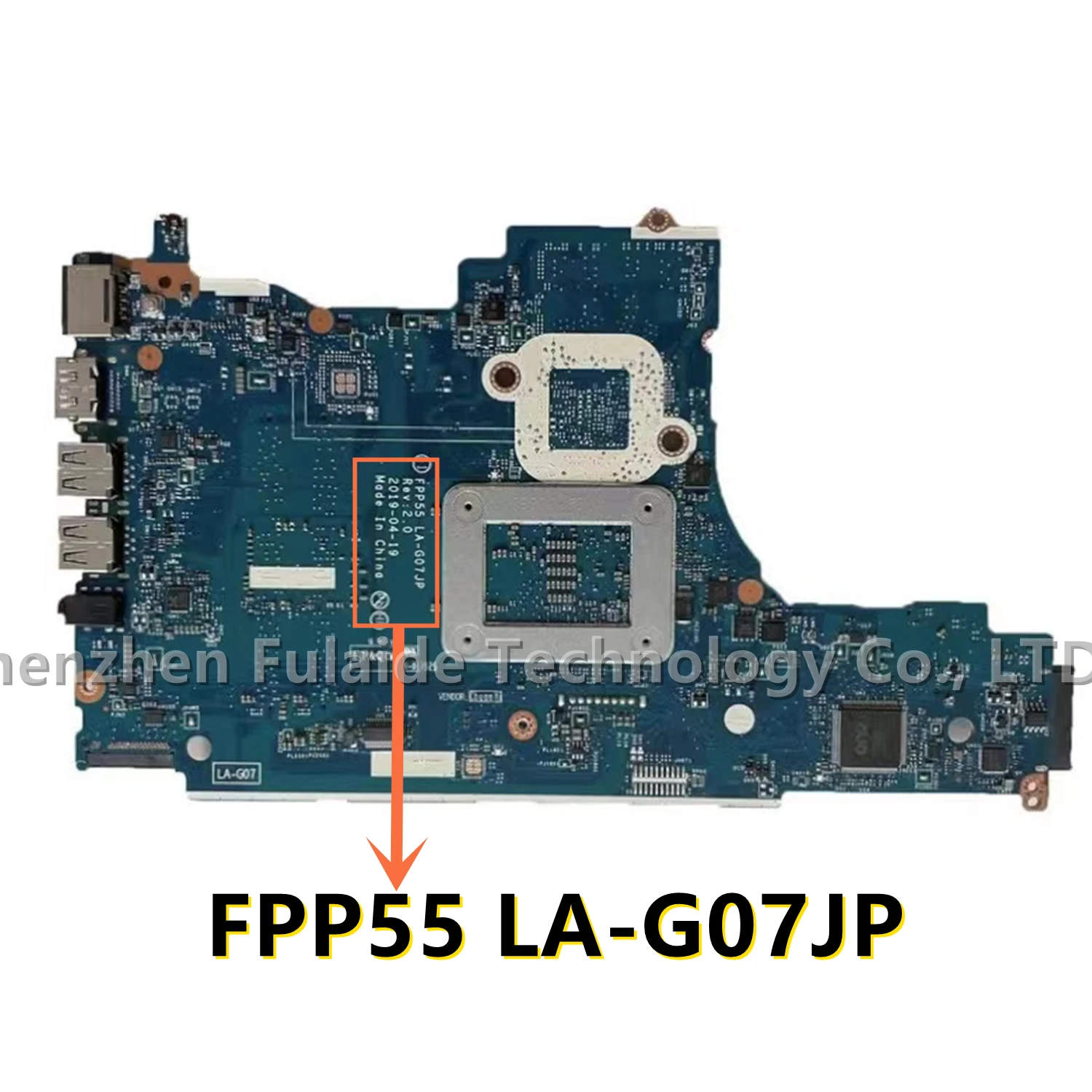 FPP55 LA-G07JP для HP 255 G7 15T-DB 15-DB 15-DX Материнская плата ноутбука с 3050U R3-3200 R7-3700