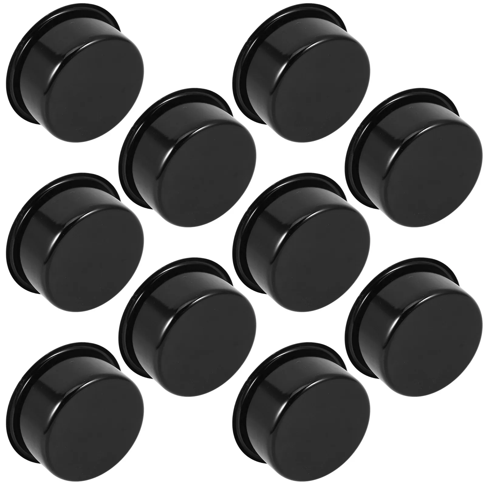 Black Iron and Glass Holder Plates Sturdy Elegant Drip Proof Round Tray for Pillar Candles Wedding Party Home