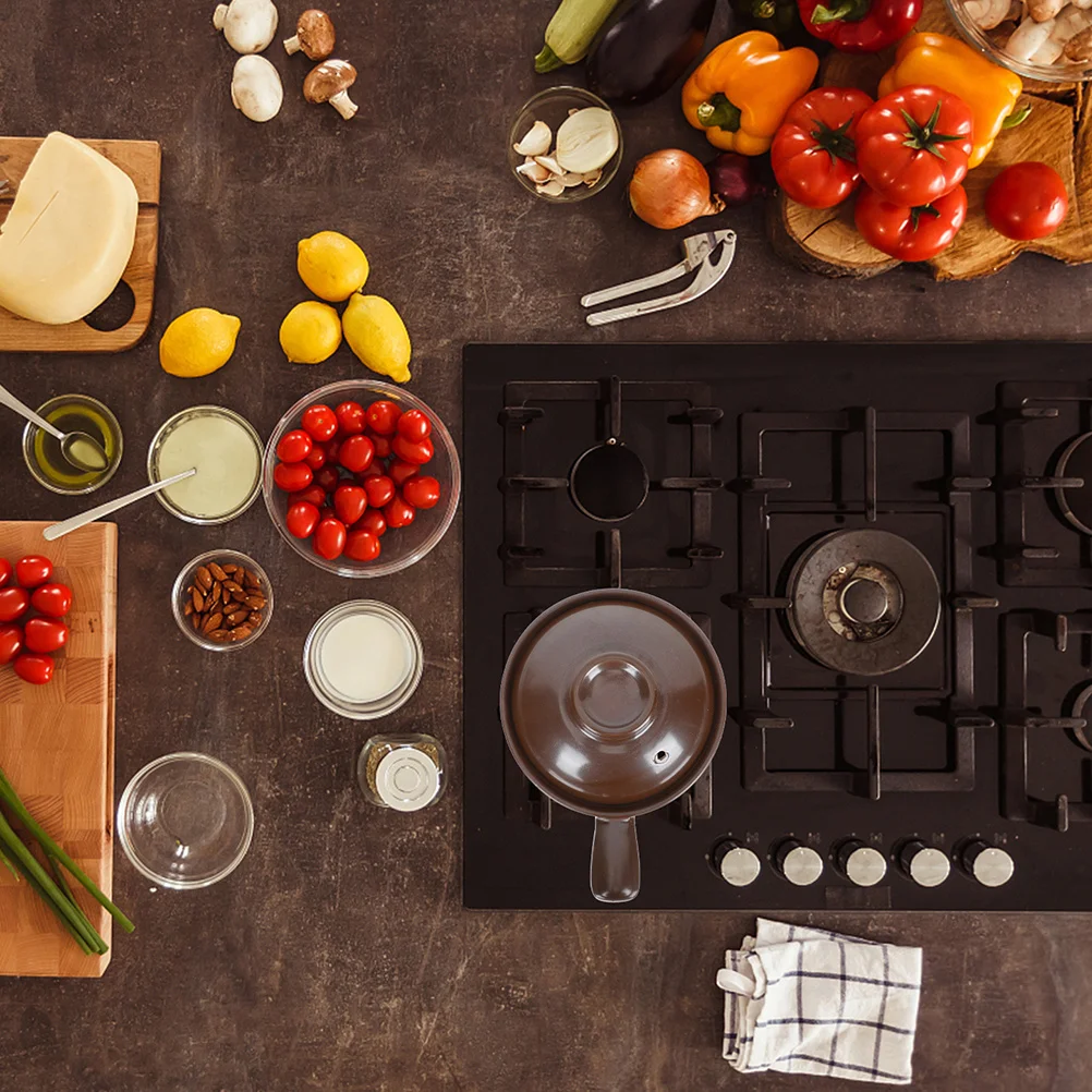 

Бытовая запеканка с боковой ручкой, глиняная кастрюля для приготовления тушения, супа, рисовой лапши, кухонная кастрюля, запеканка, бытовая кастрюля