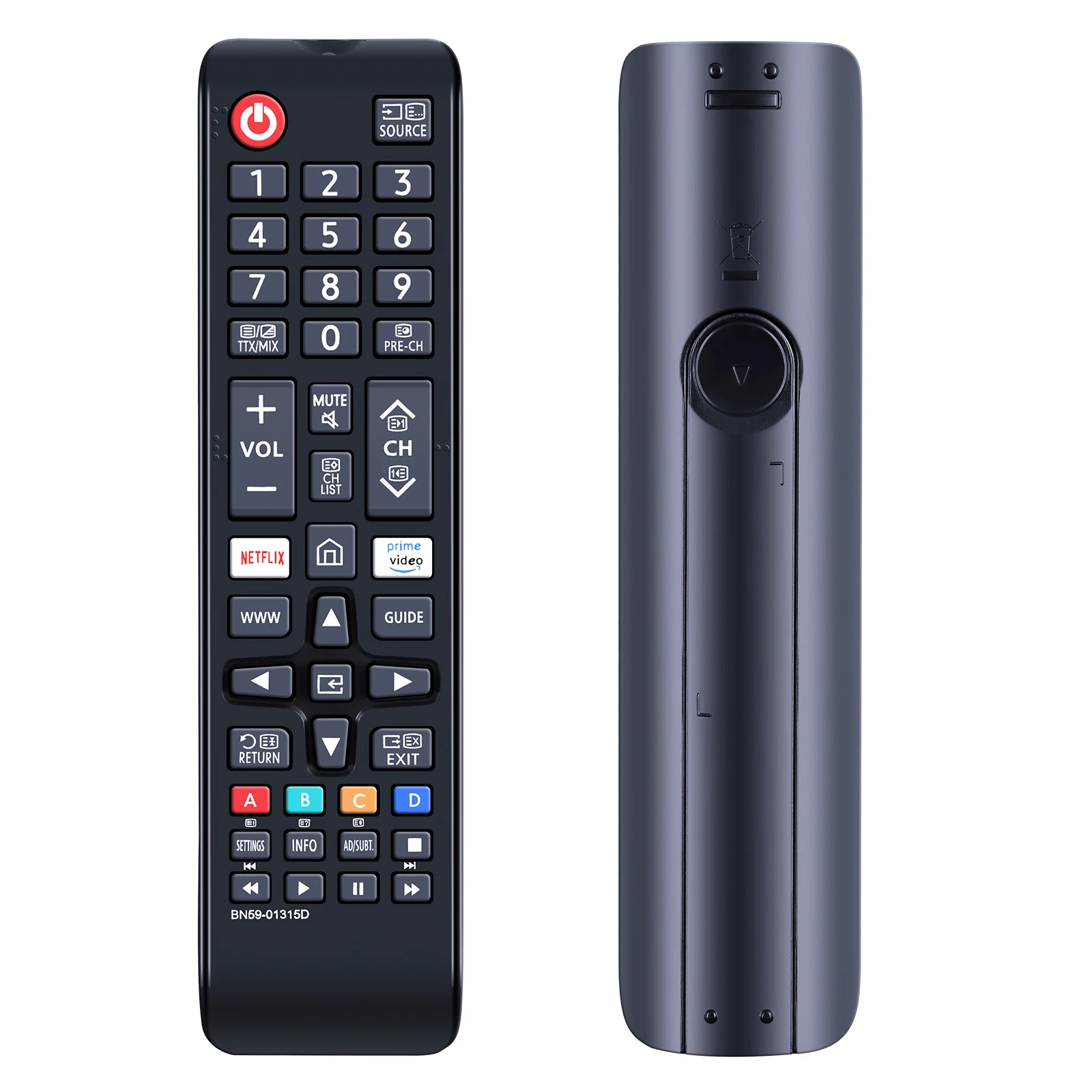 BN59-01315D control remoto para Samsung Series 7 RU7100 4K UHD TV UA43RU7100 UA49RU7100 UA50RU7100 UA55RU7100 UA75RU7100 UA43RU7100W UA50