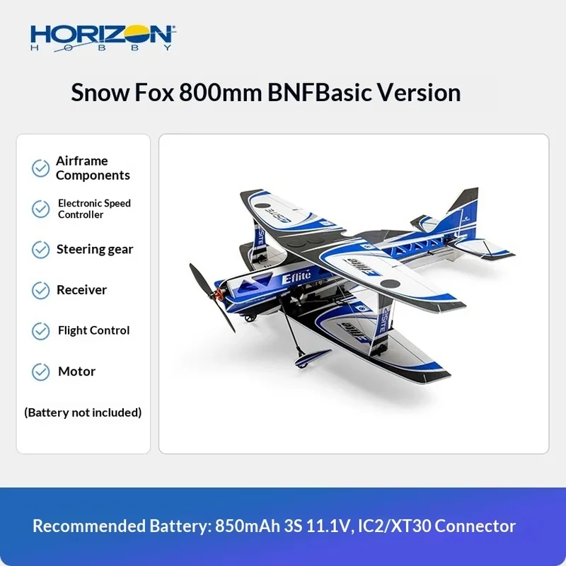 Horizon Hobby Rc 3D Ff2 F3P Aerobatic Airplane 4 Site Fixed Wing Biplane Modular Quick Release For Adult Hobby Flyers