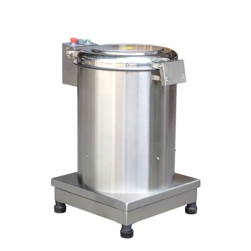 

Large-capacity vegetable centrifuge, stainless steel water splitter, commercial food washing