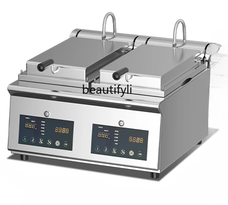 Commercial Automatic Electric Pancake Machine Catering Full Large Multi-Function Baking Pot Machine Fried Bun Furnace