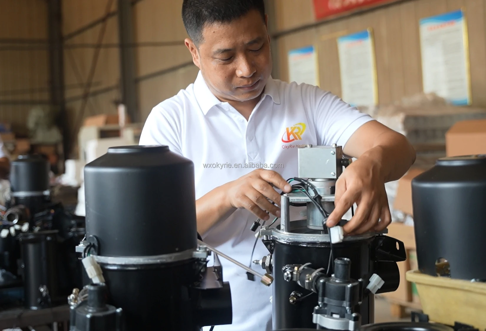 OkyRie Winter 10 KW 16.3 KW RV Hydronic Liquid Car Engine Coolant Pre Heater New OEM Autonomous Pre-Start GSM Remote Control